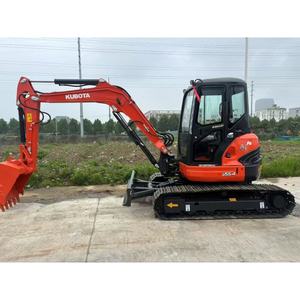 Excavadora Kubota U55-4 de 5T, Mini Excavadora Hidráulica, Gran Capacidad de Trabajo, Fácil Operación, Bajo Ruido, Compre una Excavadora Usada de Calidad U55 - Product Image 1