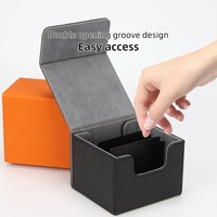 Boîte de rangement portable Torson 140+ étanche en PU pour cartes à collectionner, jeu de cartes Magic Deck Commander, écologique, pour jeux de cartes TCG
