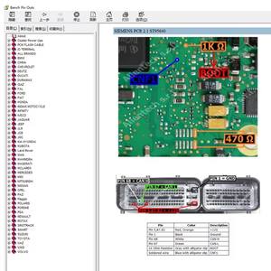 Guía de Conexiones de ECU <span class=keywords><strong>Software</strong></span> de Pin Outs de ECU Conexiones de Arranque Archivos de Reparación de Unidad de Control Diagrama de Cableado para Arranque en Banco - Product Image 3