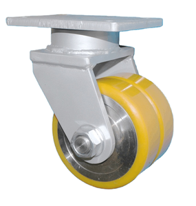 Industrial Heavy Duty <strong>Caster</strong> <strong>Wheel</strong> <strong>with</strong> 1 PU Scaffold <strong>Wheel</strong> New 2-<strong>4</strong> Ton for Industrial Use - Product Image 2