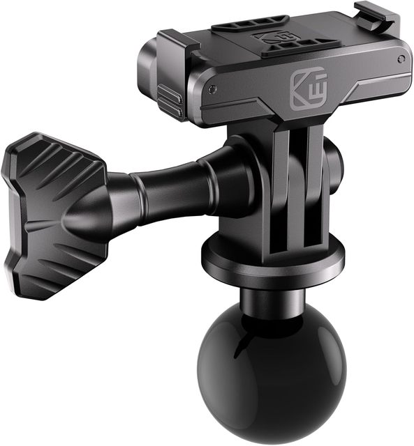 Kewig Magnetic Quick-Release Adapter Camera Mount with 1'' Ball for DJI for DJI Osmo 360 / Action 3 / 4 / 5 Pro Action Cameras