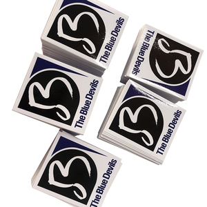 Tùy chỉnh in chết cắt dán logo không thấm nước PVC dính nhãn trong hình dạng hình chữ nhật Vinyl đề can - Product Image 6