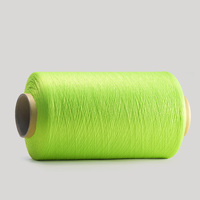Vente directe usine – Fil chenille 100 % polyester 75 deniers DTY pour chaussettes, tissus et couture, écologique et antibactérien