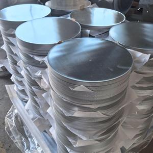 Prix d'usine cercle en aluminium 99.999 utilisation d'ustensiles de cuisine en aluminium 1050 1060 3003 cercles de disque rond - Product Image 4