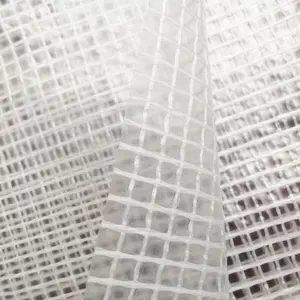 20x100 feet Transparent 6mil string reinforced clear poly fabric scaffolding tarpaulin for scaffold covers (factory price)
