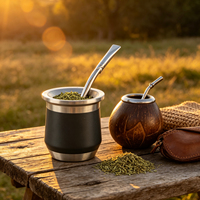 Pailles réutilisables en acier inoxydable pour Yerba Maté, cuillère-filtre pour boire du Maté, accessoires de boisson domestiques