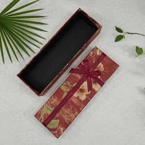 Boîte cadeau de luxe personnalisée prête à être expédiée, en stock, boîte d'emballage rigide longue, matériaux recyclés, cigarettes, thermos, trophées - Product Image 3