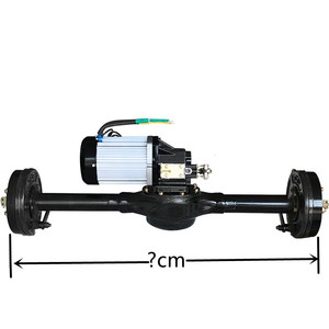 Moteur de tricycle 60V 70V 5KW 6KW avec suspension robuste et essieu arrière pour véhicule - Product Image 3