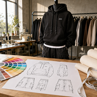 Fabricant OEM/ODM sur mesure – Sweats à capuche 100 % coton pour hommes, imprimés, brodés, avec strass, effet délavé, pour propriétaires de marques de streetwear haut de gamme