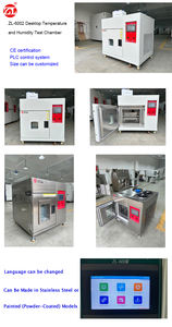 Nem Kontrolü / İklimsel Çevre <span class=keywords><strong>Test</strong></span> Cihazı ile Sabit Küçük Boyutlu 50L Paslanmaz Çelik Sıcaklık ve Nem Odası - Product Image 5