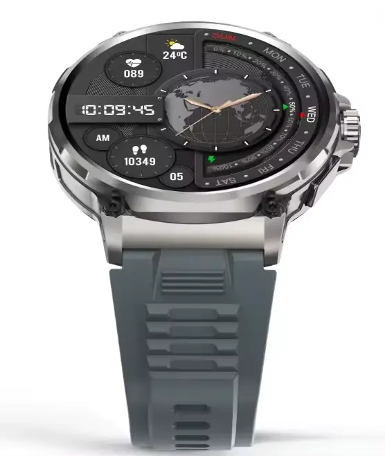 V69 jam tangan pintar untuk pria dan wanita, arloji cerdas android 2024 reloj ODM reloj 2024