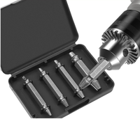 2024 beaux outils 4 pièces hss 4341 S2 extracteur de vis endommagé cassé pour enlever la vis