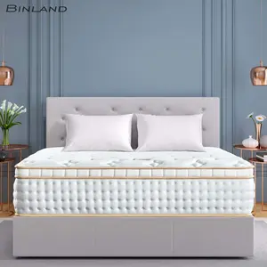 12 Inch Gối Top Puffy Nệm Bán Buôn Tùy Chỉnh Kích Thước Queen Size, Twin Kích Thước Nệm Ngủ Tốt Nệm