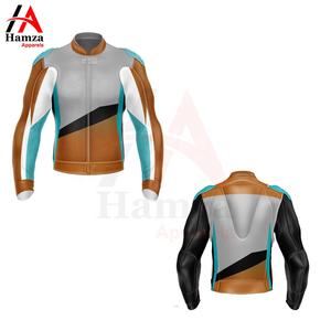 2025 último diseño chaqueta de cuero de moto de calidad superior al por mayor a prueba de viento característica Servicio OEM chaqueta de moto personalizada - Product Image 4