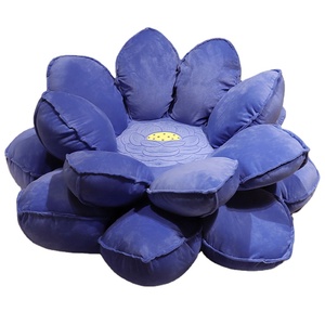 Peluche Morbidi a Forma di Animale Cartoonesco con Fiore di Loto, Giocattoli Carini, Regali Morbidi, <span class=keywords><strong>Cuscini</strong></span> Decorativi - Product Image 1