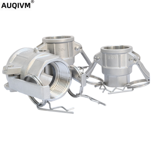 Auqivm D-Type Ss304 Gesmeed Flens Cam Koppeling Hoge Kwaliteit Lage Druk Chemisch Bestendige Corrosiebestendige Buisfittingen - Product Image 2