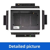 Ordinateur tactile industriel tout-en-un sans ventilateur, étanche IP65, haute luminosité, RK3399, contrôle d'automatisation