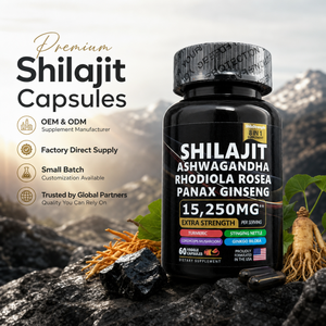 Prix de gros OEM, capsules de Shilajit pur, Shilajit de l'Himalaya pour soutenir l'énergie - Product Image 3
