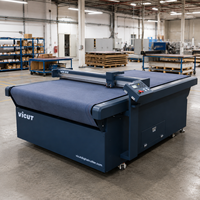 Cortadora Digital de Cama Plana con Alimentación Automática y Mesa Transportadora/Perforación/Mezcla de Cortes/Estampado/Marcado VFR1612