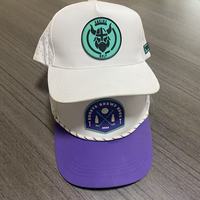 Casquette de sport personnalisée à 5 panneaux, imperméable, avec trous perforés au laser, casquette de baseball