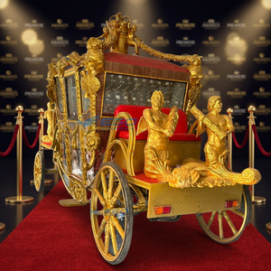 Calèche royale électrique, calèche à chevaux, chariot de mariage, calèches à chevaux pour transport spécial - Product Image 3