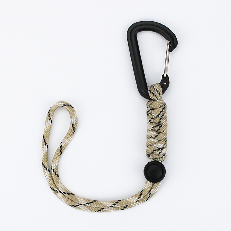 小物 ovy deci Carabiner Macrame Keychain ovy deci Carabiner Macrame Keychain