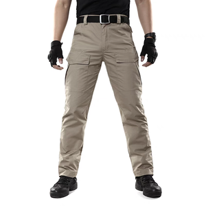 Pantalon tactique Ripstop léger et respirant pour hommes, extensible, extérieur, travail, randonnée, vêtements <span class=keywords><strong>EDC</strong></span>, motif droit - Product Image 6