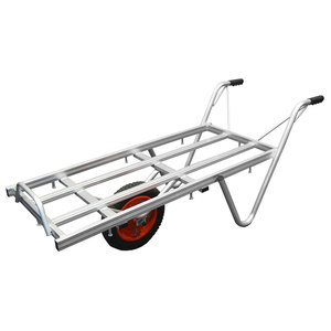 Gerobak Dorong Platform TC2404, Troli Platform Tangan Berbahan Aluminium dengan Ban Pneumatik 13 x 3 inci - Product Image 3