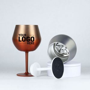 Detachable Dual-purpose Red Wine Goblet 470ml, 304 Stainless Steel Insulated Water Tumbler, Custom Logo Available Travel Cup - Product Image 5