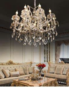Lampes suspendues et lustres LED modernes pour la décoration de mariage, banquet, hall d'hôtel, salon, <span class=keywords><strong>lustre</strong></span> en cristal - Product Image 4