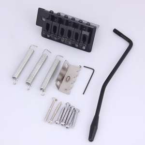 ชุดอุปกรณ์เสริมกีตาร์ 6 สาย ทำจากโลหะ ประกอบด้วยสะพาน Tremolo แบบ SQ และ Tailpiece แบบมาตรฐาน สำหรับกีตาร์ <span class=keywords><strong>Strat</strong></span> - Product Image 2