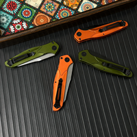 Couteau de poche pliant léger BM 9400, lame en acier 7Cr17MoV, manche en aluminium T6 coloré, couteau EDC d'extérieur