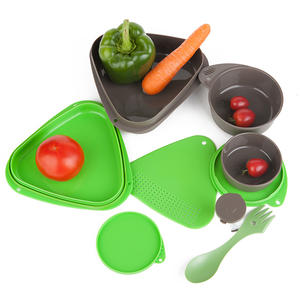 Kit de désordre de <span class=keywords><strong>camping</strong></span> portable tout-en-un <span class=keywords><strong>Vaisselle</strong></span> essentielle pour les campeurs et les amateurs de plein air - Product Image 4