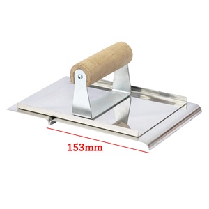 Tùy chỉnh 6 "x 8" Thép không gỉ an toàn bước bê tông edgers groovers 3/8 "radious dụng cụ cầm tay tay tay edger máy OEM/ODM - Product Image 3