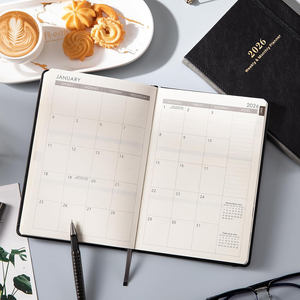 Agenda Semanal 2026, Encuadernada en Espiral, Tamaño A5, de Bolsillo, en Inglés, Eficiente, con Logotipo Personalizable, Ecológica, Planificador, Calendario - Product Image 6