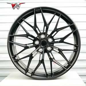 Jantes 26 pouces forgées 6x5.5, jantes de voiture à rayons en V, adaptées aux Lexus LC LS RC <span class=keywords><strong>RX</strong></span> <span class=keywords><strong>BMW</strong></span> M3 M4 Tesla Mustang, jantes chromées - Product Image 5