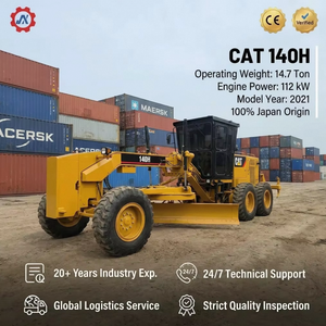 รถเกรดเดอร์มือสอง Caterpillar 140H รุ่น CAT 140H 140K รถเกรดเดอร์ล้อ CAT 140H มือสองสำหรับขาย - Product Image 2
