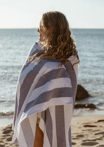 Toalla de Playa de Algodón sin Arena al por Mayor, Toalla de <span class=keywords><strong>Piscina</strong></span> con Rayas Jacquard Personalizadas, Toalla de Baño Cabana - Product Image 4