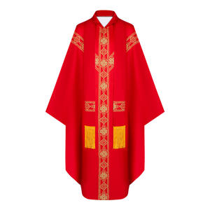 Jubah Pendeta Berkualitas Tinggi, Pakaian Pendeta, Jubah Gereja, Jubah Imam, Jubah Mas, Jubah Bordir dengan Stola - Product Image 3