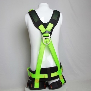 Arnés de Seguridad de Cuerpo Completo Ajustable, Cómodo y Colorido para Escalada en Roca, Trabajos en Altura y Rescate de Emergencia - Product Image 1