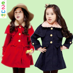 Ropa al por Mayor de China, Abrigo Largo y Cálido para Niñas, para Invierno y Otoño - Product Image 1