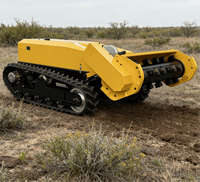 Trituradora Forestal de Servicio Pesado con Control Remoto Eléctrico, Trituradora de Martillos para Recuperación de Terrenos, 1000mm, Precio de Fábrica para Venta al por Mayor