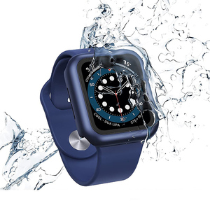 Funda protectora para <span class=keywords><strong>apple</strong></span> <span class=keywords><strong>watch</strong></span> <span class=keywords><strong>7</strong></span>, cristal templado para <span class=keywords><strong>Apple</strong></span> <span class=keywords><strong>Watch</strong></span> Series <span class=keywords><strong>7</strong></span> - Product Image 4