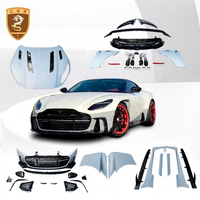 Kit carrosserie en fibre de carbone style MSY pour Aston Martin DB11 : pare-chocs avant, jupes latérales, diffuseur arrière, capot moteur, spoiler