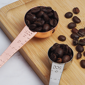 Cuillères doseuses 2-en-1 DFM05 pour café en poudre, 5 ml et 15 ml, avec règles intégrées - Product Image 2