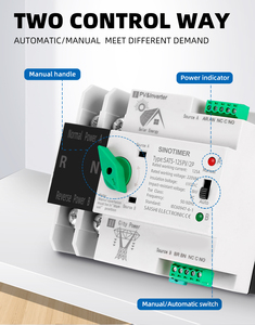 SINOTIMER SATS Commutateur de transfert Pow-PV 2P ininterrompu Commutateur de transfert d'énergie solaire SATS - PV 2P pour une alimentation sans interruption - Product Image 2