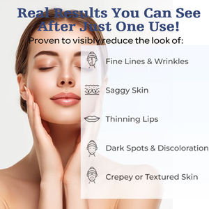 Kit de sérum professionnel pour le visage à la niacinamide, à l'<span class=keywords><strong>acide</strong></span> <span class=keywords><strong>hyaluronique</strong></span> et aux peptides, anti-rides, augmentant l'élasticité de la peau, soin de la peau, sérum pour les lèvres - Product Image 5