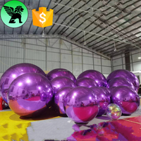 Ballon de décoration gonflable de plusieurs tailles, modèle de ballon gonflable de fête d'événements personnalisés pour les vacances de noël A10595
