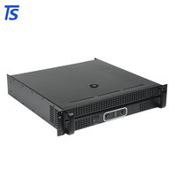 Amplificateurs audio de scène professionnels haute puissance FP1200 2*600W avec boîtier métallique pour spectacles sonores en direct, systèmes d'équipement DJ