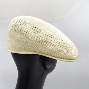 Custom Embroidery logo Knitted Mesh Cap Reverse Wear Spring Summer Autumn Ivy <b>Hat</b> - Product Image 4